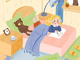 童書(shū)插畫(huà)｜兒童插畫(huà)｜咪秋