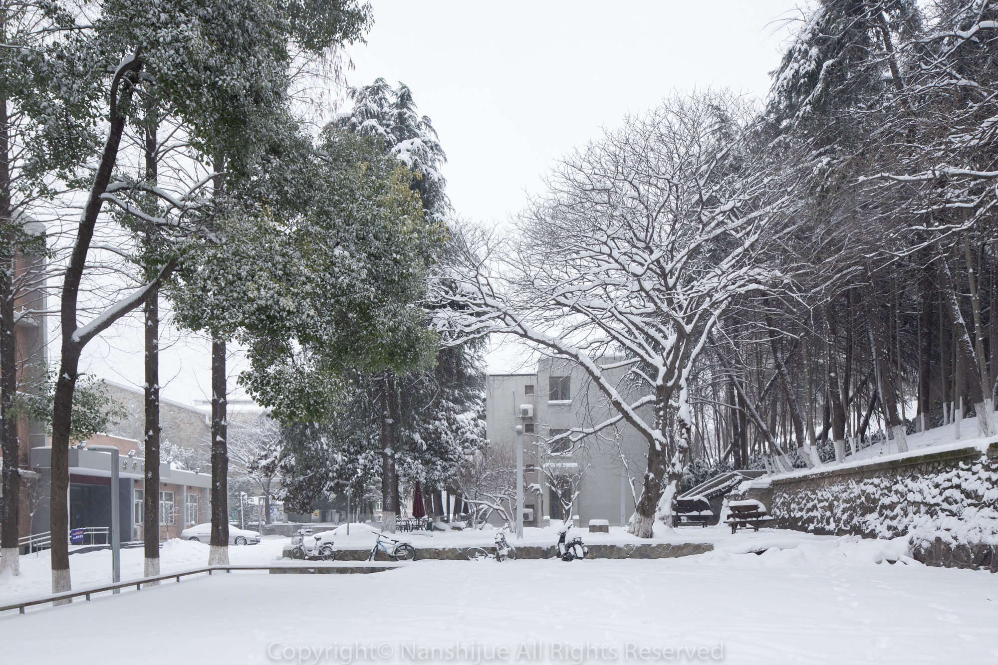 南京艺术学院冬天雪景|大学校园建筑景观摄影作品|金陵|摄影|环境/建筑|南视觉影像工作室 - 原创作品 - 站酷 (ZCOOL)