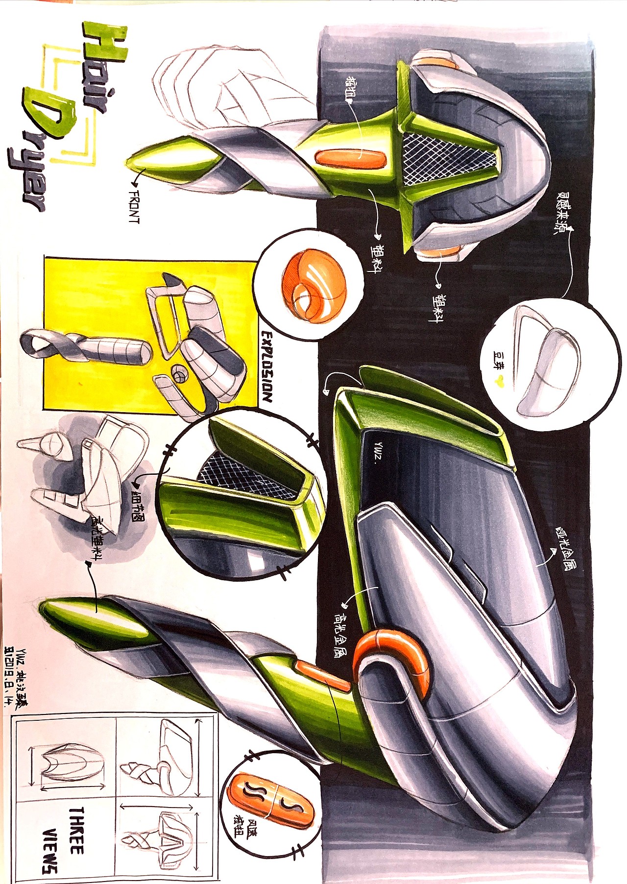 工业设计手绘（图ZMTk0ODE2ODc2） - 生活用品 - 站酷设计师臻biubiu原创素材 - 站酷ZCOOL