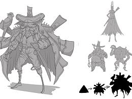 角色设计线稿合集