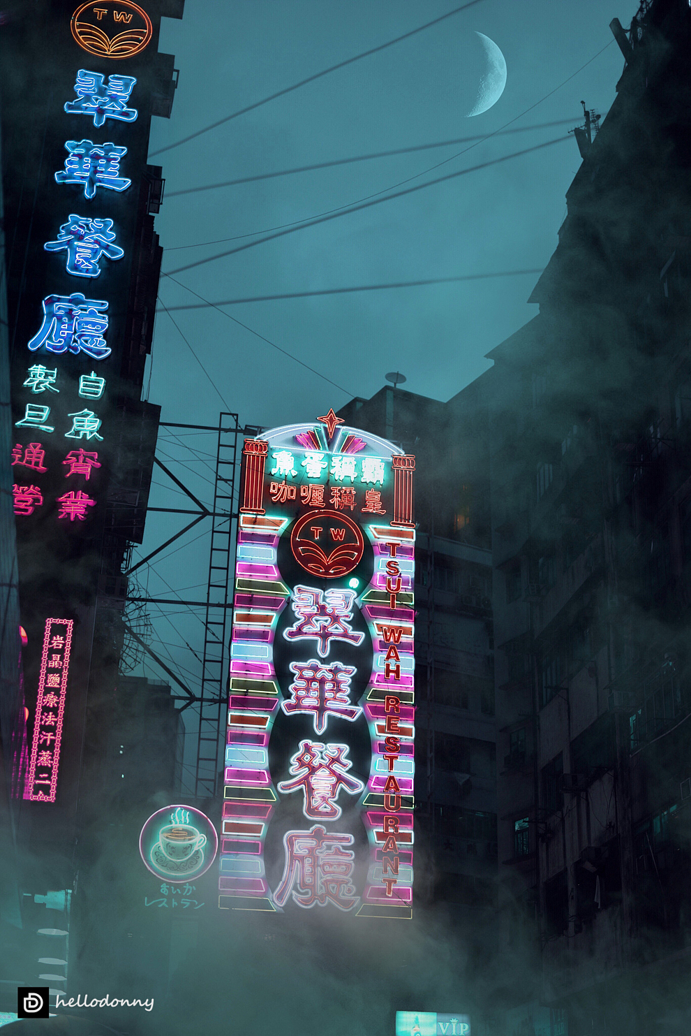 香港赛博朋克2021|霓虹深渊