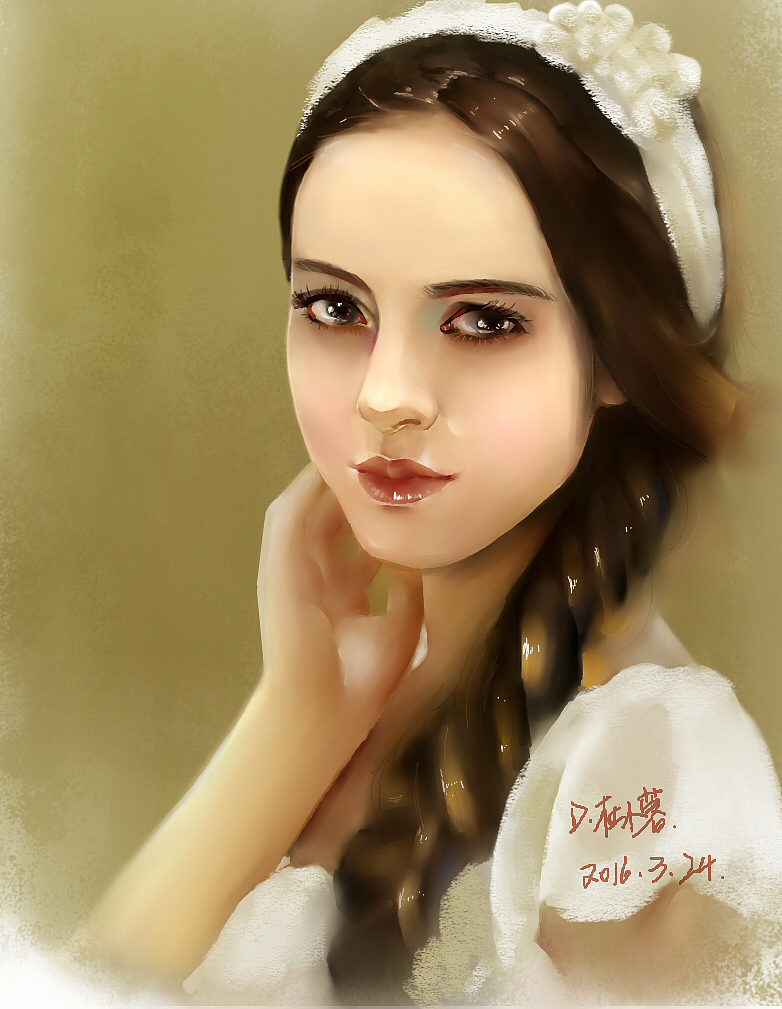 那个女孩（图ZNDUwMzIyMTI=） - 创作习作 - 站酷设计师催眠原创素材 - 站酷ZCOOL