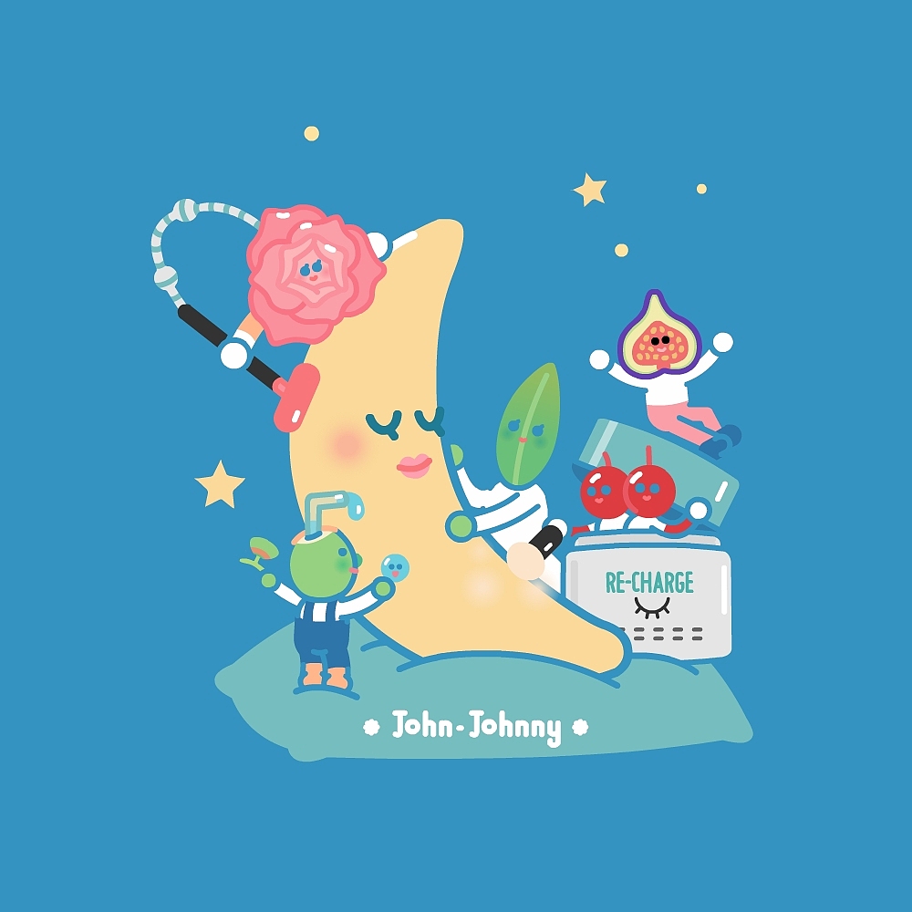 约翰强尼 x 娇韵诗 x jpg咖啡（图ZMjU2OTMyNjI4） - 商业插画 - 站酷设计师约翰强尼原创素材 - 站酷ZCOOL