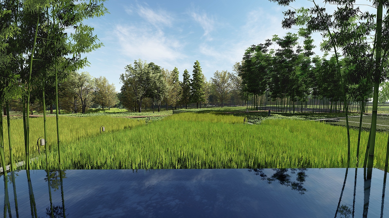 lumion景观效果图