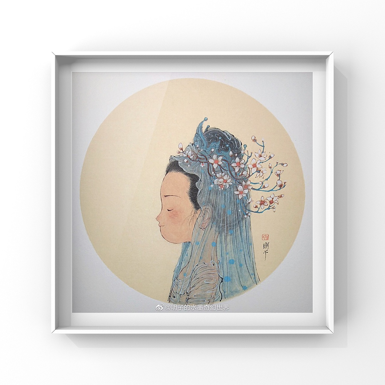 明子的水墨奇幻世界——《风信子系列》2,海量慎点。(图ZMjc3NTQzMzAw) - 绘画 - 站酷设计师明子水墨奇幻世界原创素材 - 站酷ZCOOL