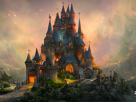#AI创作实验室#魔仙城堡