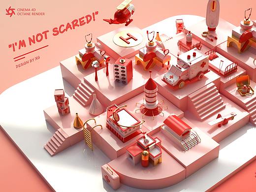 C4D（個人主頁-ZMzg5MDAzNjg=） - 場景 - 站酷設(shè)計師大腸刺身原創(chuàng)素材 - 站酷ZCOOL