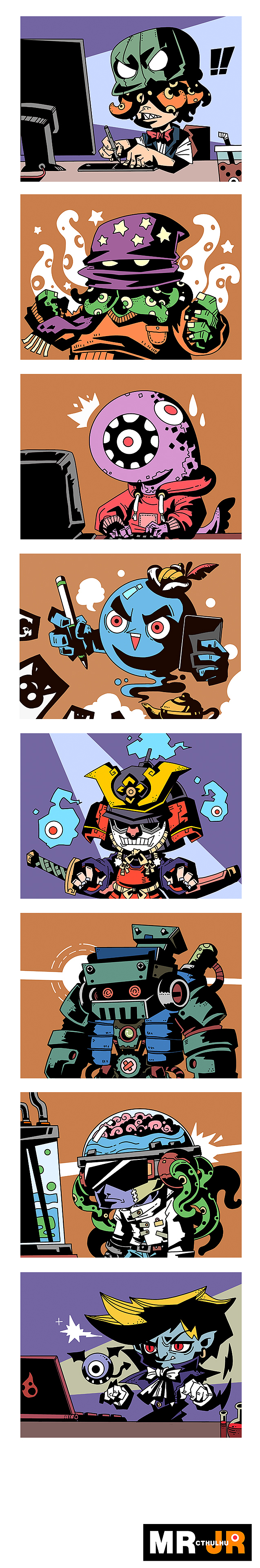 小克总物语卡牌插画设计（图ZMjU2NTkzNjQw） - 创作习作 - 站酷设计师胖泽直树原创素材 - 站酷ZCOOL