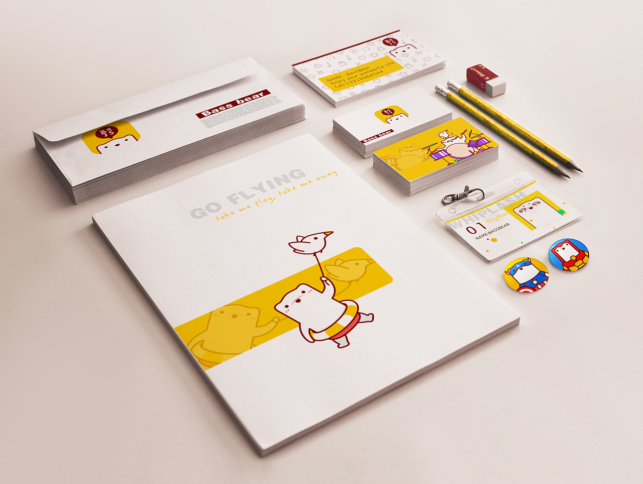 BasSBear熊卡通形象设计（图ZNDk0Nzc1NjA=） - IP形象 - 站酷设计师疯蚂蚱原创素材 - 站酷ZCOOL