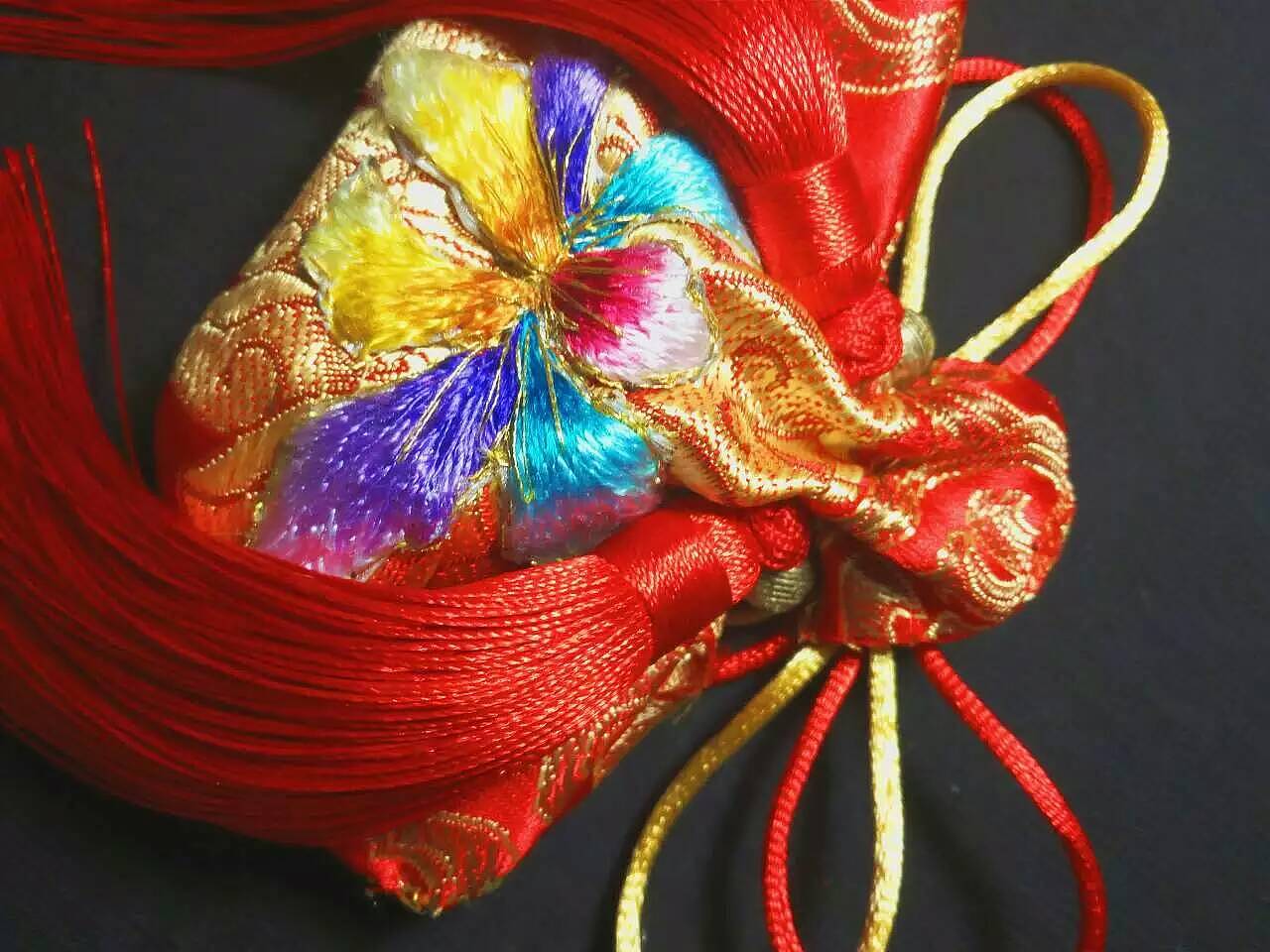 手工荷包-《十里红妆》