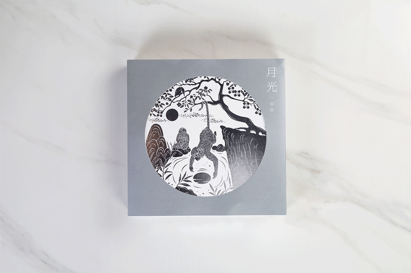 月光—企業(yè)定制版，一款夜里會(huì)自然亮起的月餅包裝。（圖ZODk4MzY1ODA=） - 包裝 - 站酷設(shè)計(jì)師花山水溪設(shè)計(jì)原創(chuàng)素材 - 站酷ZCOOL