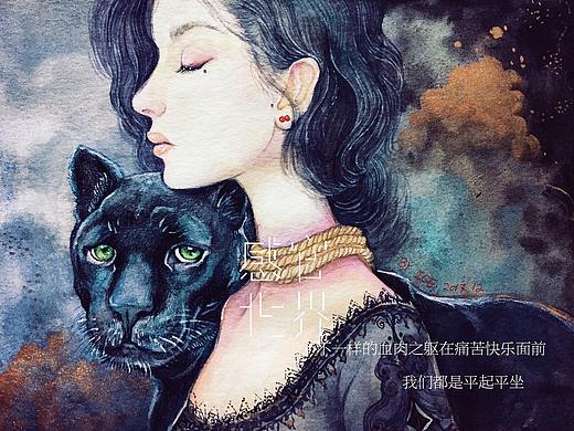 水彩人物过程（个人主页-ZNTYyMTc3ODA=） - 艺术插画 - 站酷设计师粘球球原创素材 - 站酷ZCOOL