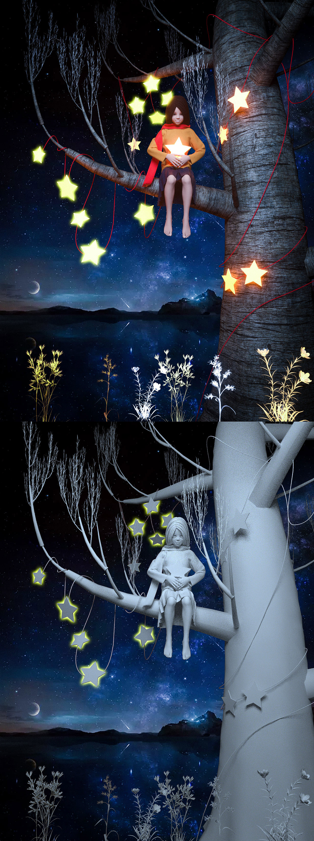 星空（图ZMTk4NjM1MTk2） - 人物/生物 - 站酷设计师酱克疯原创素材 - 站酷ZCOOL