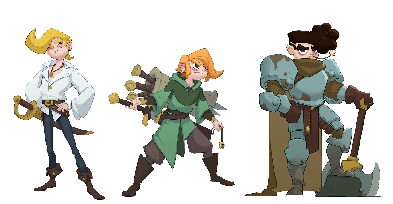 小小冒险家|插画|概念设定|由仔 - 原创作品 - 站酷 (zcool)