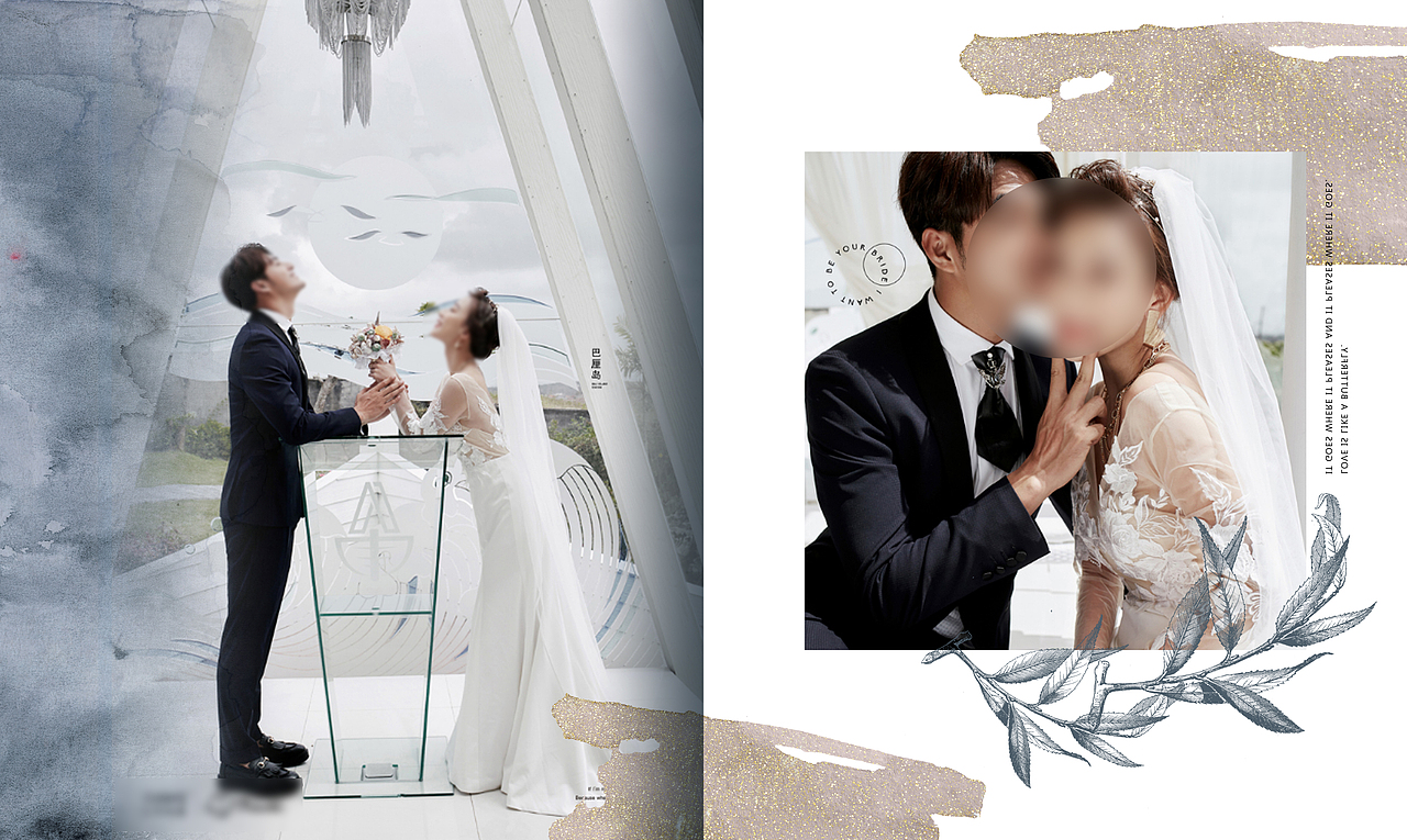 婚纱相册 婚纱照相册 时尚相册 相册模板（图ZMTk3MjI3NzU2） - 书籍/画册 - 站酷设计师五月米米原创素材 - 站酷ZCOOL