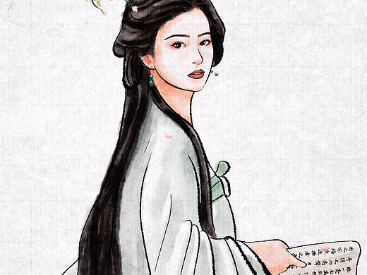 你从画中走来