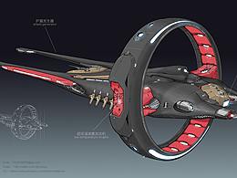 飛船----休紅號(hào)。