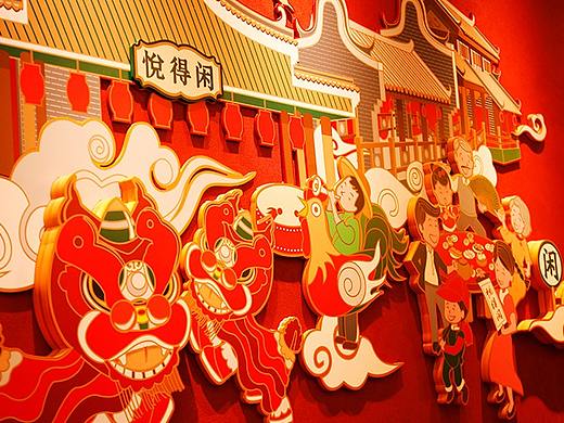 悦得闲广式点心茶楼餐饮全案设计-品深餐饮设计