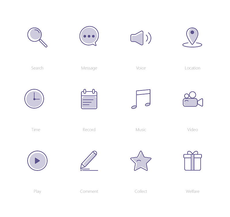 icon练习（图ZMTIxODgyODg4） - 图标 - 站酷设计师橘子的夏天原创素材 - 站酷ZCOOL