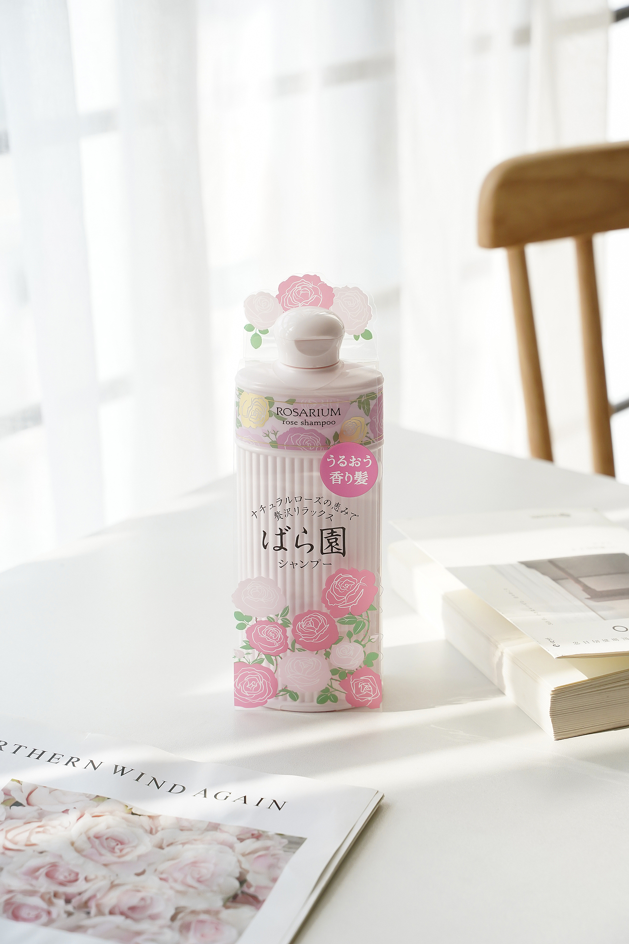 资生堂玫瑰园香氛洗发露护发素