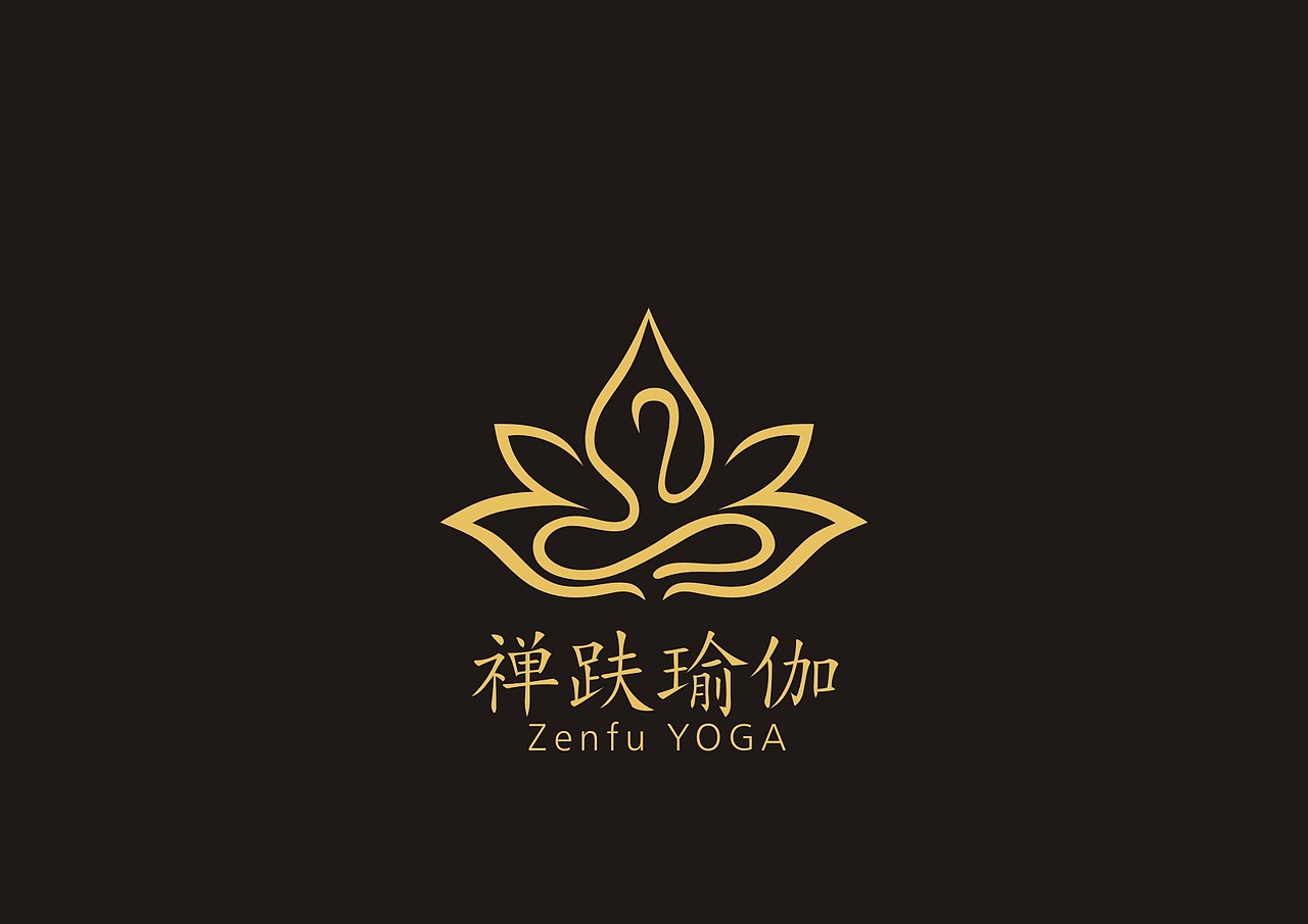 禅趺瑜伽logo设计（图ZMTMzMzk2MDM2） - Logo - 站酷设计师张清松原创素材 - 站酷ZCOOL