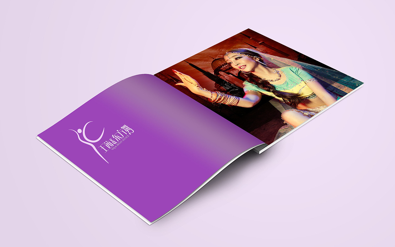 王茜＆东方舞logo及应用效果（图ZMjI4MDA0NjA=） - Logo - 站酷设计师peng_89原创素材 - 站酷ZCOOL