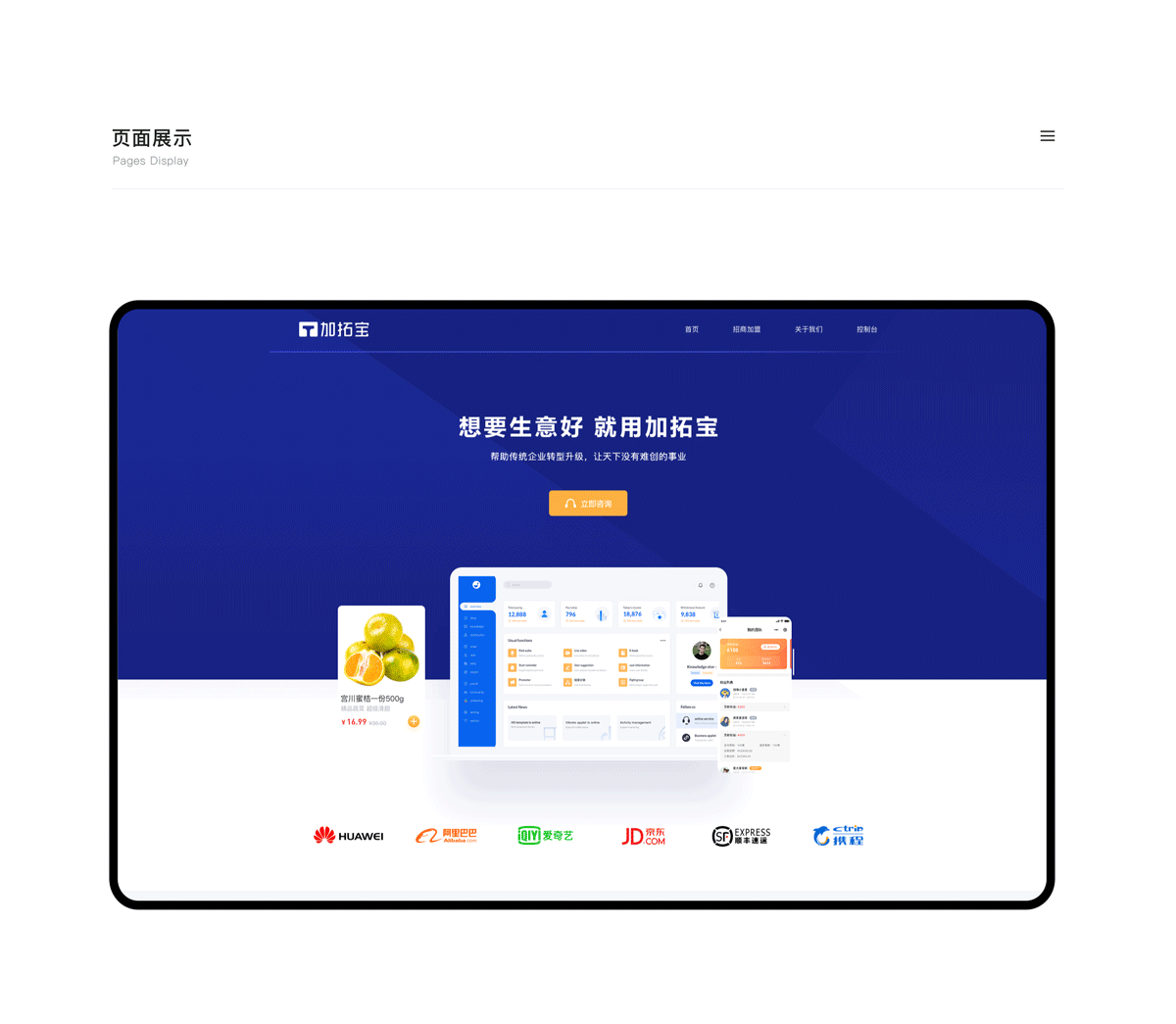 2019 野虎系列网页设计合集（图ZMTg5NTg3MjE2） - 软件界面 - 站酷设计师十年磨一匠原创素材 - 站酷ZCOOL