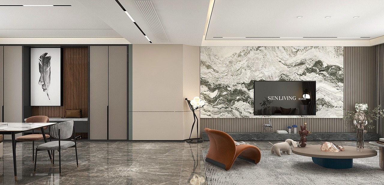 轻奢无主灯案例