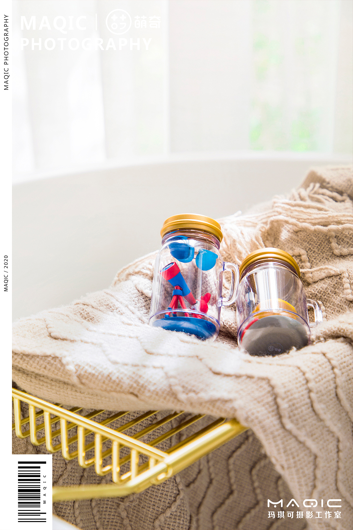 萌奇×玛琪可 《夏日漂流瓶系列X2盲盒拍摄》