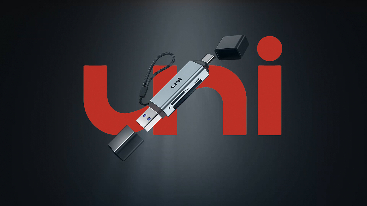 uni | Type-c to Usb A 读卡器