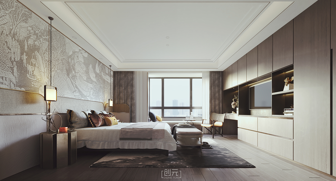 [新中式] · 创元工作室（图ZMTg1NzI1MTI0） - 家装设计 - 站酷设计师创乂元视觉设计原创素材 - 站酷ZCOOL