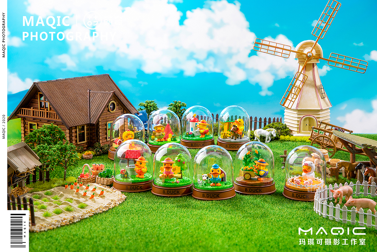 《快乐牧场》小黄鸭潮玩盲盒——玛琪可✖萌奇