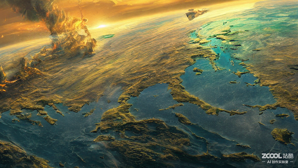 #AI创作实验室#反转地球