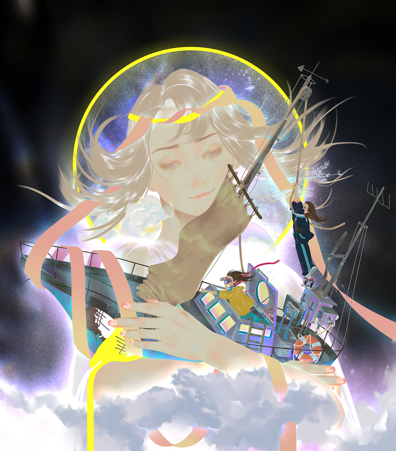 少年 少女（图ZMTM3NDcxNTc2） - 创作习作 - 站酷设计师五感觉原创素材 - 站酷ZCOOL