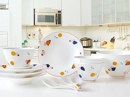 玉柏陶瓷-欢聚一堂15头玲珑餐具