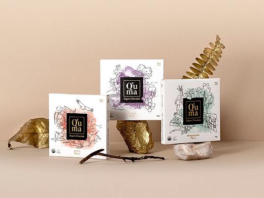 艺术品的巧克力包装设计