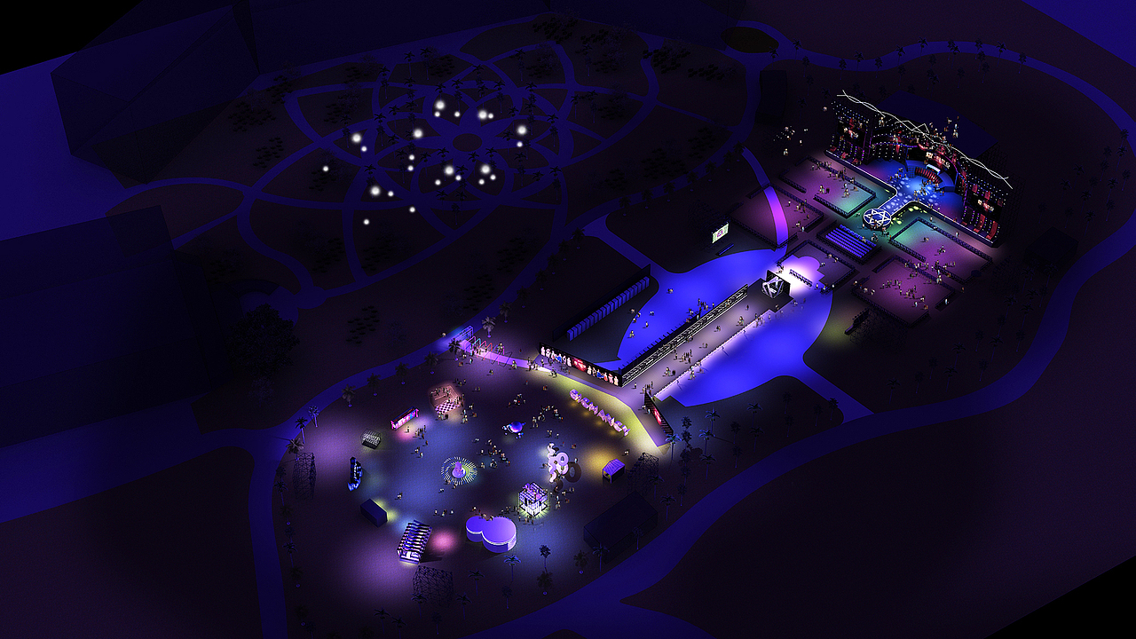 姬存希明星演唱会设计（图ZMTk4NTgzMjQ4） - 其他三维 - 站酷设计师JerryYangYD原创素材 - 站酷ZCOOL