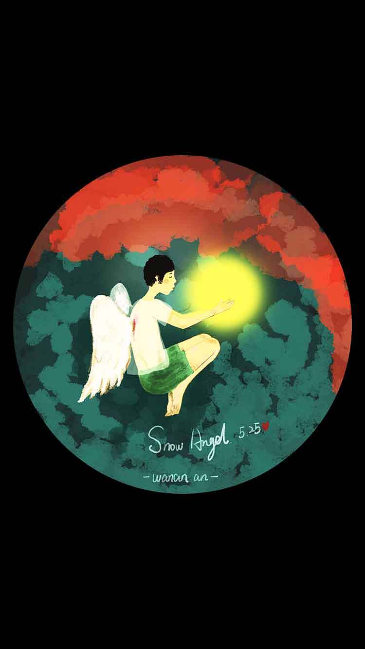 迟到的晚安图。（图ZODA1OTgwMTI=） - 概念设定 - 站酷设计师SnowAngel原创素材 - 站酷ZCOOL