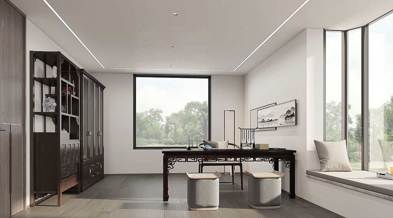 简淡优雅, 宁静而温馨（图ZMjk0MTg5NzU2） - 家装设计 - 站酷设计师形雅艺术王野原创素材 - 站酷ZCOOL