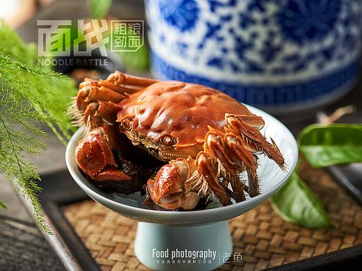 上海菜品拍摄之面战醉蟹品牌升级