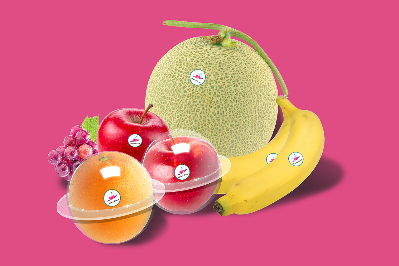 樱桃星球Cherry Planet | 水果店品牌视觉形象VI设计（图ZMTY1NDk5MTcy） - 品牌 - 站酷设计师TG靖涛原创素材 - 站酷ZCOOL