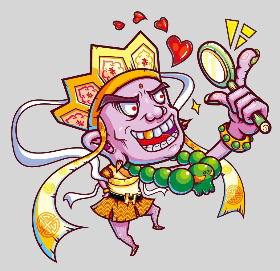 矢量画--唐长老