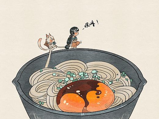 想吃面啦～（個人主頁-ZNDA3ODI0OTY=） - 創(chuàng)作習作 - 站酷設計師蘇俺原創(chuàng)素材 - 站酷ZCOOL