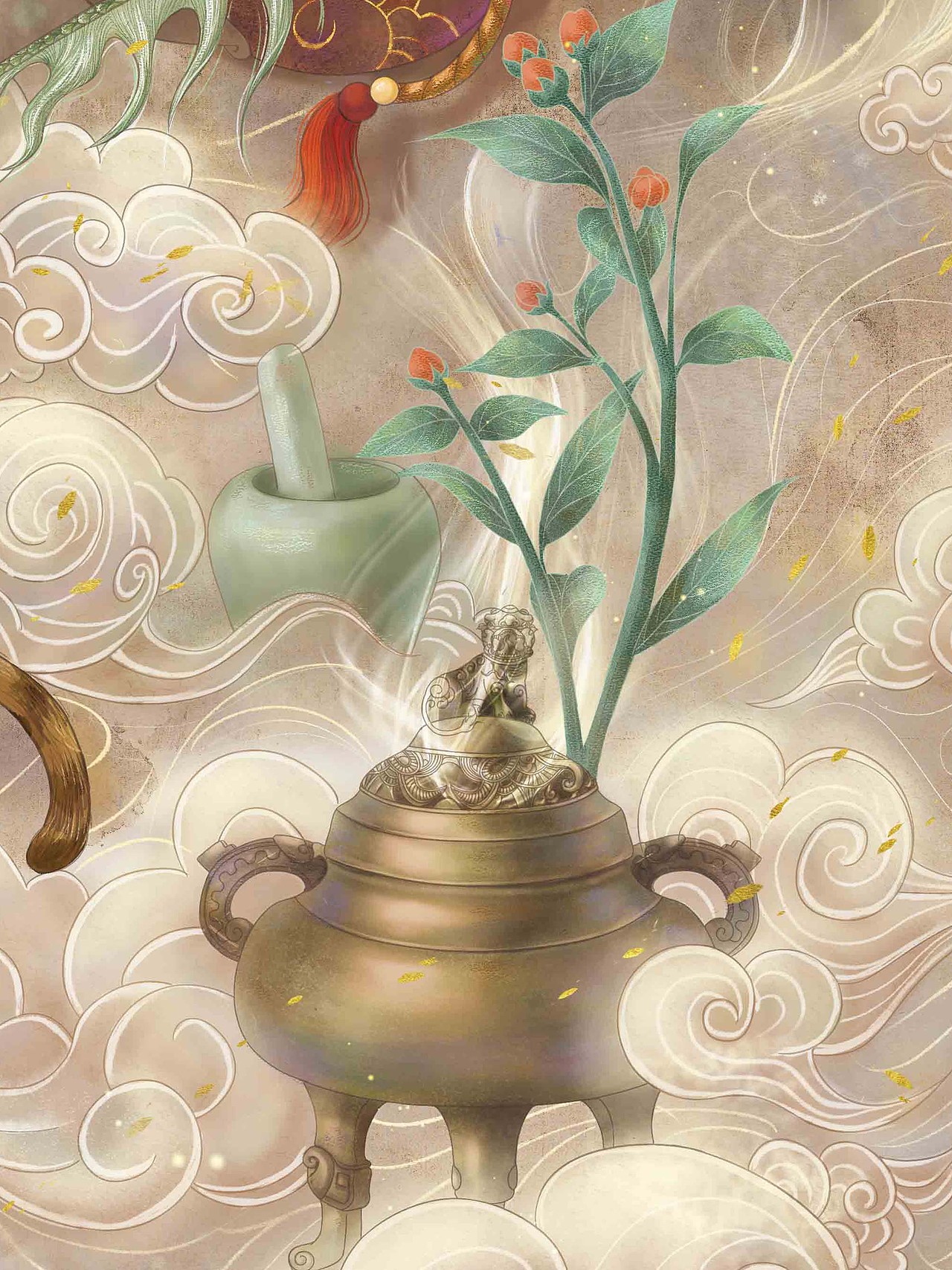 药王孙思邈（图ZMzE0Nzk0NjQ0） - 创作习作 - 站酷设计师乐潇插画师原创素材 - 站酷ZCOOL