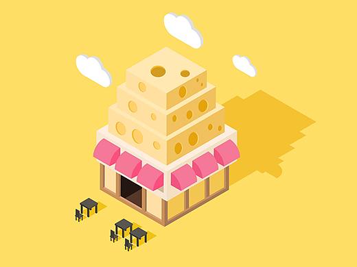 奶酪小屋（个人主页-ZNDM4MjEyNDg=） - 创作习作 - 站酷设计师大睡原创素材 - 站酷ZCOOL