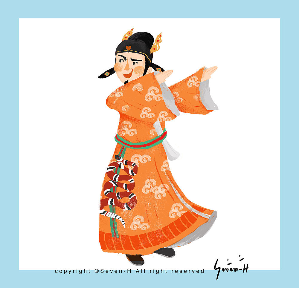 新东方诗词大赛H5 | 插画设计（图ZMTIxNzMyNDk2） - 游戏/娱乐 - 站酷设计师sevenH原创素材 - 站酷ZCOOL