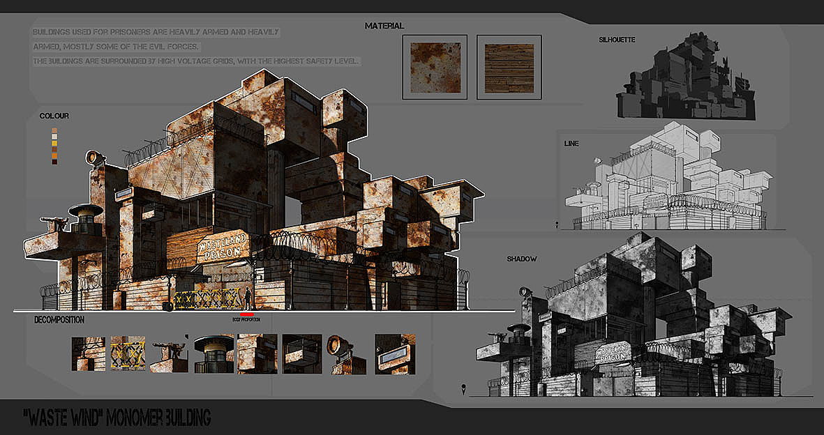 废土风单体载具设计