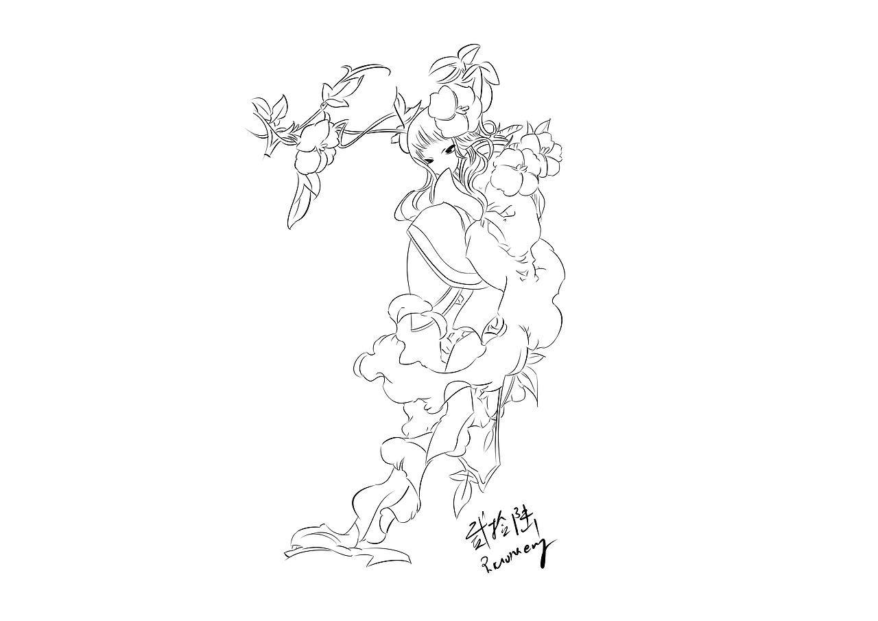 百日摸鱼——每天画的练习（图ZMTU0MTU0Nzk2） - 创作习作 - 站酷设计师夜瀾若夢原创素材 - 站酷ZCOOL