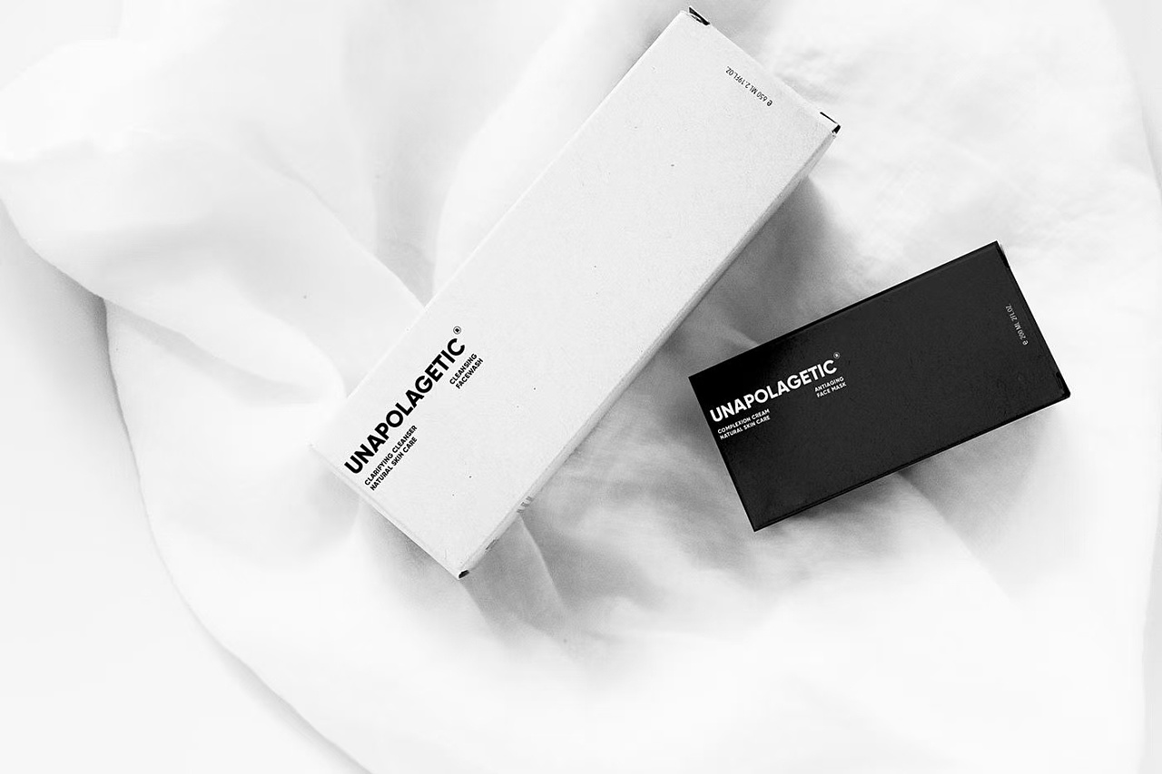 简约黑白设计(护肤品)|平面|包装|gg包装视觉设计 - 原创作品 - 站酷