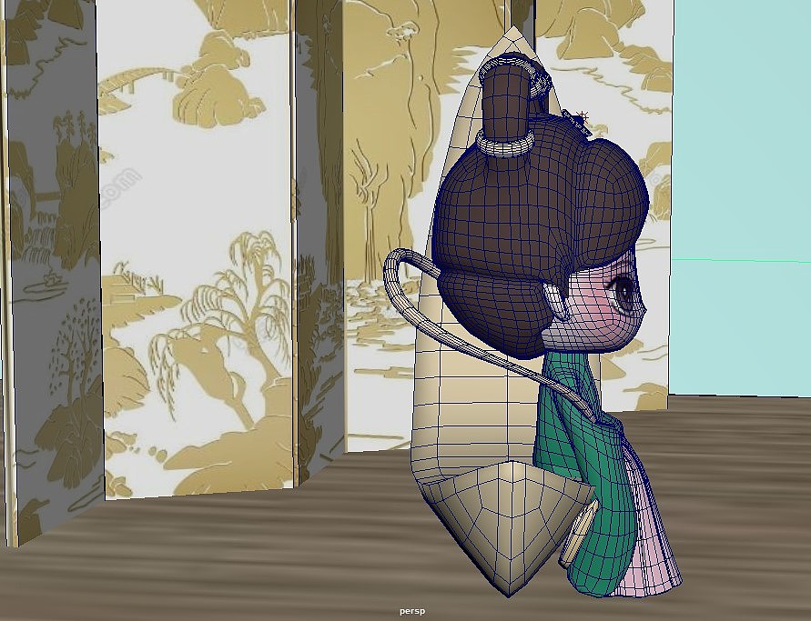 实训作业——嫦娥（图ZMzA2MjA1MTI4） - 其他三维 - 站酷设计师杜喻红原创素材 - 站酷ZCOOL